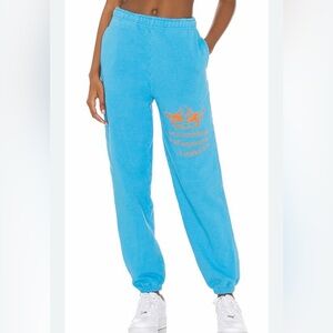 Boys Lie Blue Orange Sweatpants Medium